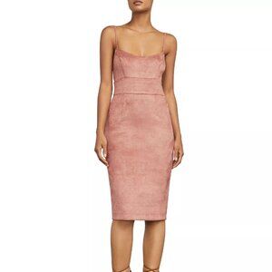BCBGMaxAzria Alese Faux Suede Dress NWT US 6